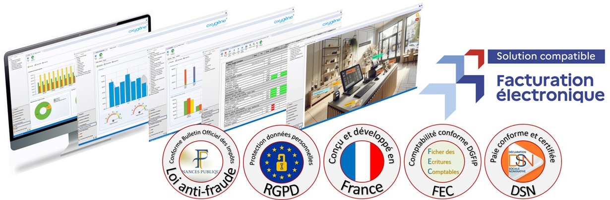 Oxygene aux normes BOI DGFIP FEC DSN FRANCE